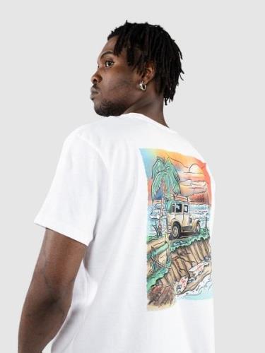 Blue Tomato Island Sundown T-Shirt white