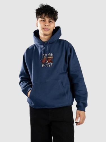 Pass Port Antler Hoodie navy