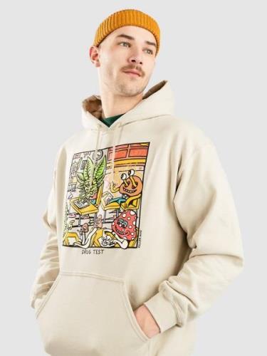 Killer Acid Drug Test Hoodie tan