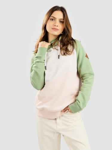 Kazane Gudrin Hoodie aspngrn/oatml/peawip hthr