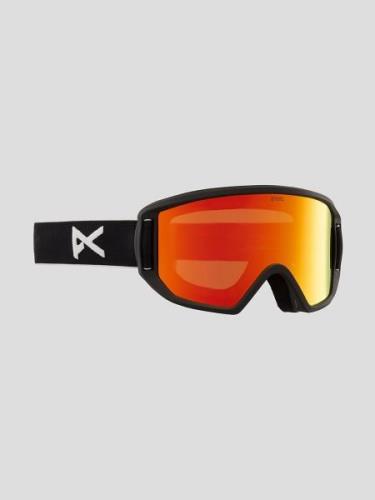 Anon Relapse Jr MFI Black Goggle red solex