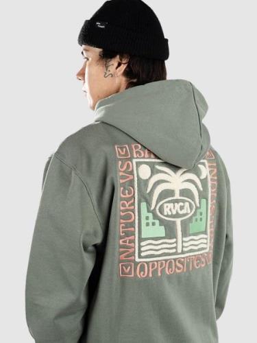 RVCA Morocco Palm Hoodie jade