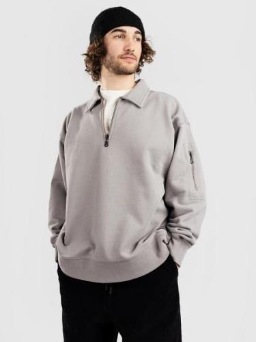 Levi's Skate New Quarter Zip Tröja cliff grey