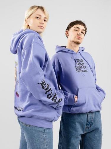 Broken Promises Wishful Thinking Hoodie purple