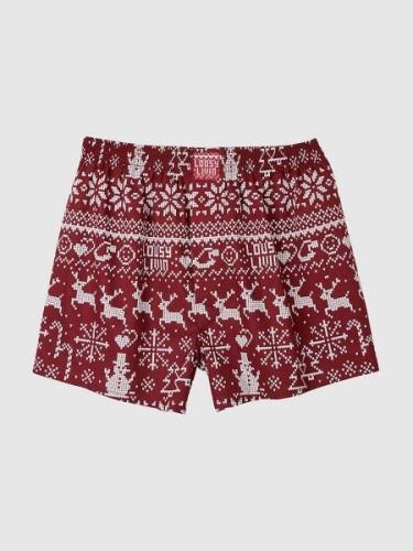 Lousy Livin Scandi Boxershorts burgundy