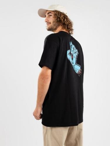 Santa Cruz Screaming Hand Chest T-Shirt black