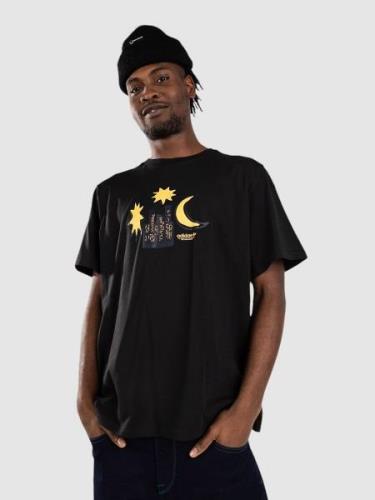 adidas Skateboarding Nightvision T-Shirt black/legink/hazora