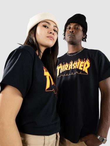 Thrasher Flame T-Shirt black