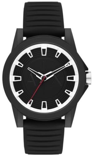 Armani Exchange Herrklocka AX2520 Outerbanks Svart/Gummi Ø44 mm