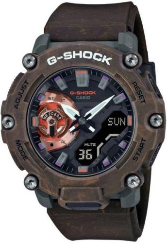 Casio Herrklocka GA-2200MFR-5AER G-Shock Svart/Resinplast Ø47.1 mm