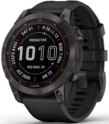 Garmin 010-02540-21 Fenix 7 LCD/Gummi Ø47 mm