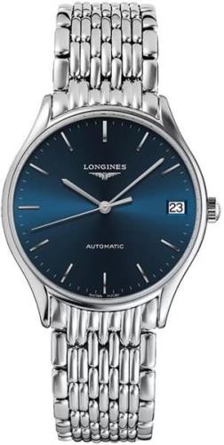 Longines Damklocka L4.361.4.92.6 Lyre Blå/Stål Ø30 mm