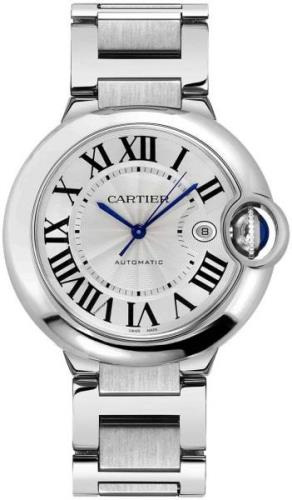 Cartier Herrklocka WSBB0049 Ballon Bleu De Silverfärgad/Stål Ø42 mm