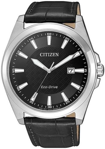 Citizen Herrklocka BM7108-14E Eco Drive 180 Svart/Läder Ø41 mm