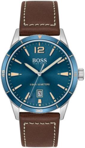 Hugo Boss Herrklocka 1513899 Drifter Blå/Läder Ø42 mm