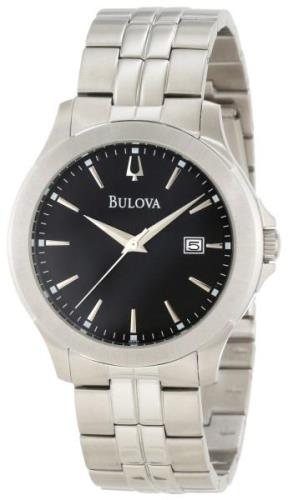 Bulova Herrklocka 96X121 Bracelet Svart/Stål Ø40 mm