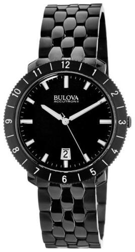 Bulova Herrklocka 98B218 Svart/Stål Ø42 mm