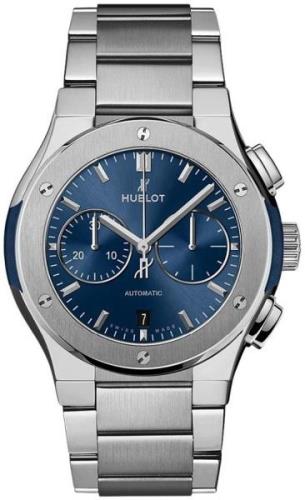 Hublot Herrklocka 540.NX.7170.NX Classic Fusion Blå/Titan Ø42 mm