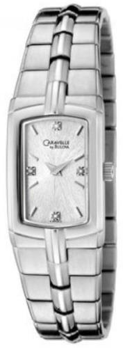 Bulova Damklocka 43P002 Caravelle Silverfärgad/Stål