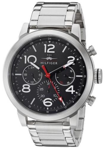 Tommy Hilfiger Herrklocka 1791234 Jake Svart/Stål Ø46 mm