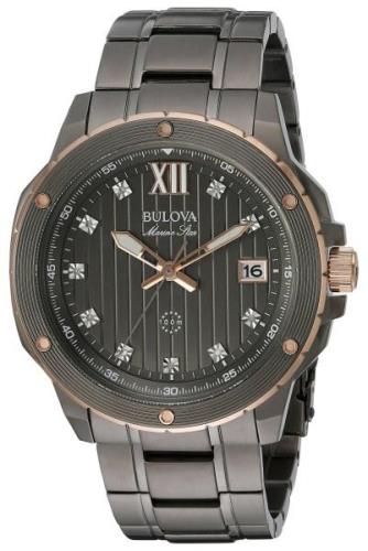 Bulova Herrklocka 98D128 Marine Star Grå/Stål Ø46 mm