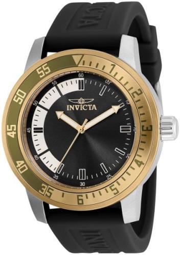 Invicta Herrklocka 35682 Specialty Svart/Gummi Ø45 mm