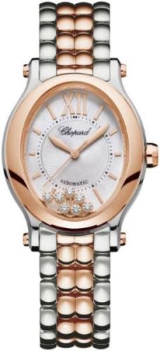 Chopard Damklocka 278602-6002 Happy Sport Silverfärgad/18 karat