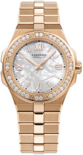 Chopard Damklocka 295370-5002 Alpine Eagle Vit/18 karat roséguld