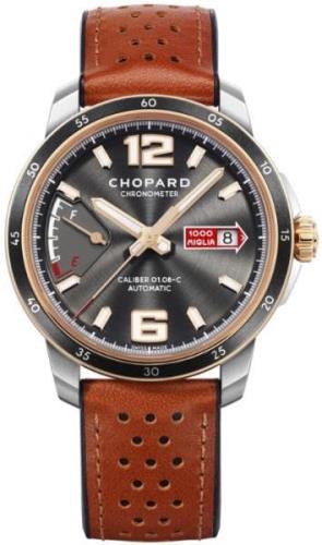 Chopard Herrklocka 168566-6001 Mille Miglia Svart/Läder Ø43 mm