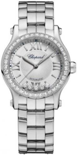 Chopard Damklocka 278573-3014 Happy Sport Silverfärgad/Stål Ø30 mm