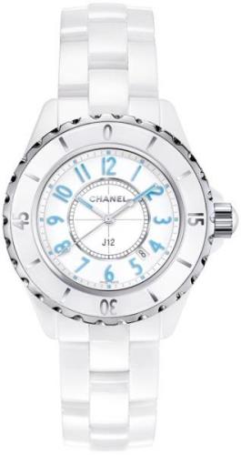 Chanel Damklocka H3826 J12 Vit/Keramik Ø33 mm