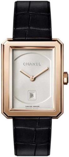 Chanel Damklocka H4313 Premiere Silverfärgad/Läder