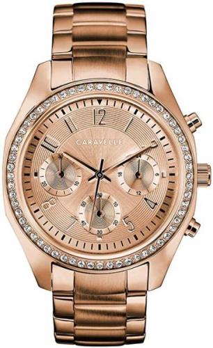 Bulova Damklocka 44L240 Caravelle Roséguldstonad/Roséguldstonat