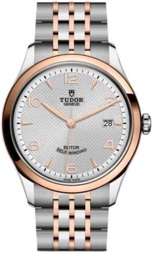 Tudor 1926 Herrklocka M91551-0001 Silverfärgad/Roséguldstonat stål