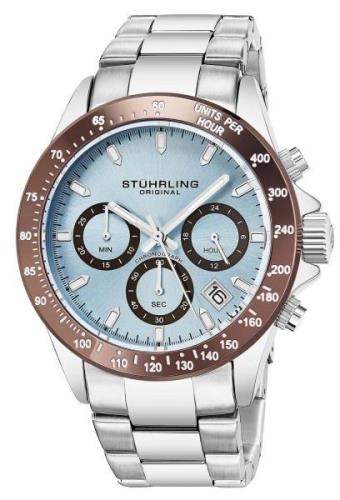 Stührling Original Herrklocka 3960.7 Aquadiver Blå/Stål Ø42 mm