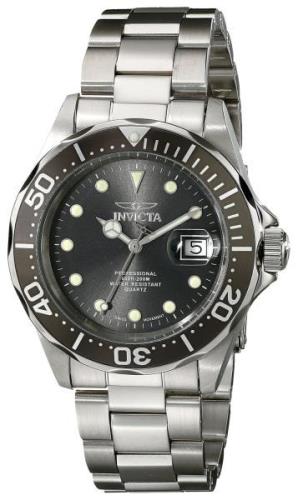 Invicta Herrklocka 17055 Pro Diver Grå/Stål Ø40 mm