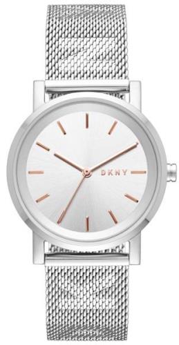 DKNY Damklocka NY2620 Soho Silverfärgad/Stål Ø34 mm