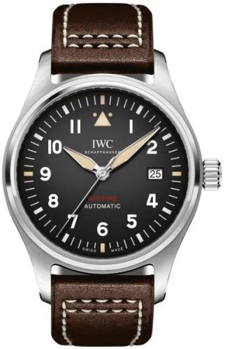 IWC Herrklocka IW326803 Pilots Spitfire Svart/Läder Ø39 mm