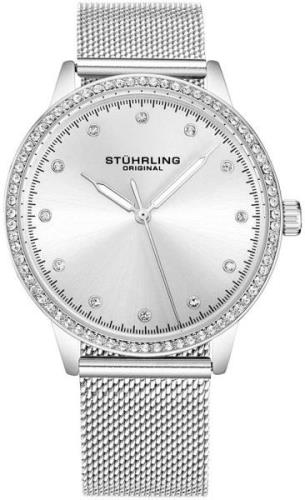 Stührling Original Damklocka 3904.1 Vogue Silverfärgad/Stål Ø38 mm