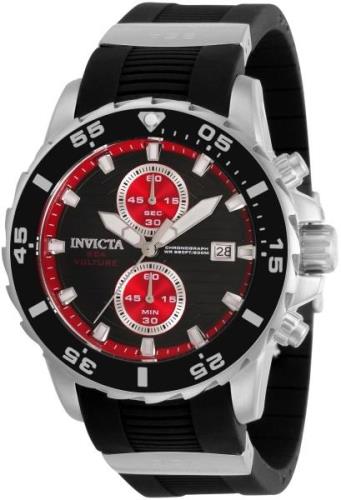 Invicta Herrklocka 35034 Sea Vulture Svart/Stål Ø46 mm