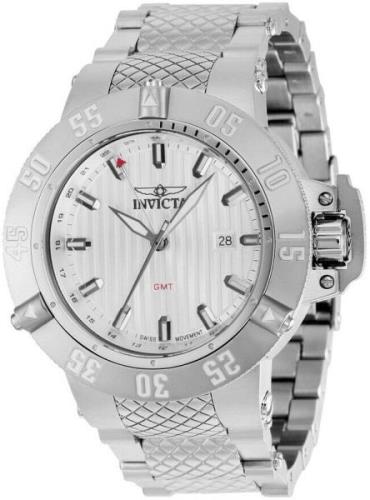 Invicta Herrklocka 37211 Subaqua Silverfärgad/Stål Ø50 mm