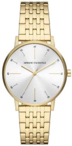 Armani Exchange Damklocka AX5579 Lola Silverfärgad/Guldtonat stål