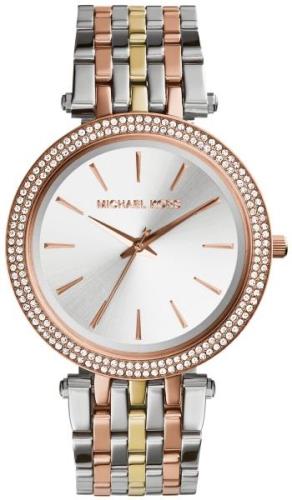 Michael Kors Damklocka MK3203 Darci Silverfärgad/Roséguldstonat