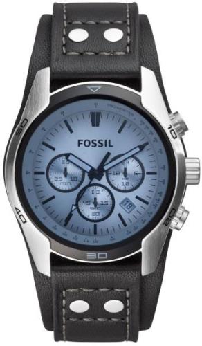 Fossil Herrklocka CH2564 Sport Blå/Läder Ø45 mm