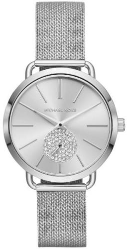 Michael Kors Damklocka MK3843 Portia Silverfärgad/Stål Ø36 mm