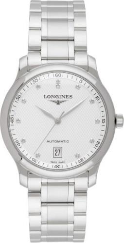 Longines Herrklocka L2.628.4.77.6 Master Silverfärgad/Stål Ø38.5 mm