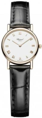 Chopard Damklocka 127387-5001 Classic Vit/Läder Ø26.5 mm