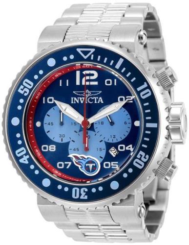 Invicta Herrklocka 30285 Blå/Stål Ø52 mm