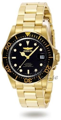 Invicta Herrklocka 8929 Pro Diver Svart/Gulguldtonat stål Ø40 mm