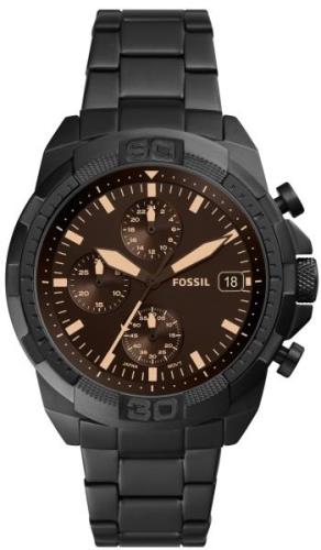 Fossil Herrklocka FS5851 Bronson Brun/Stål Ø44 mm